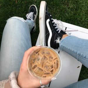 Vans SK8-HI black high top sneakers